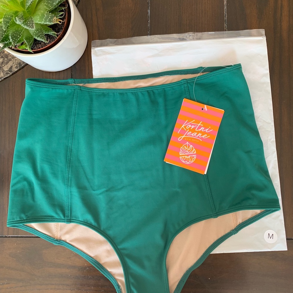 Kortni Jeane high waisted swim bottom